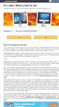 Mobile Screenshot of pc-vs-mac-test.com